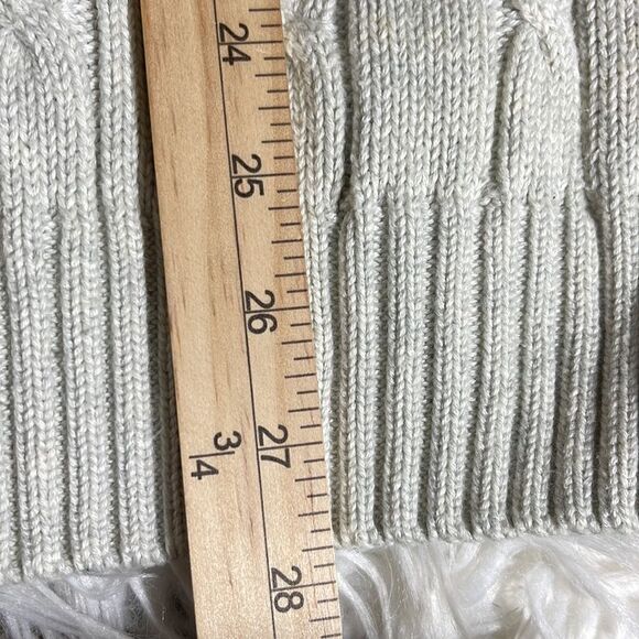 Vintage Alexander Julian sweater Mens size large cotton cable knit crew neck 90s - Picture 11 of 12